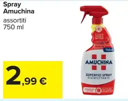 Carrefour Spray Amuchina offerta