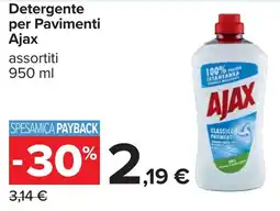 Carrefour Detergente per Pavimenti Ajax offerta