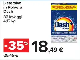 Carrefour Detersivo in Polvere Dash offerta