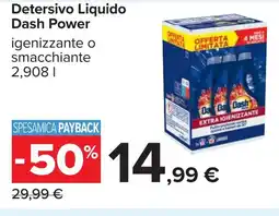 Carrefour Detersivo Liquido Dash Power offerta