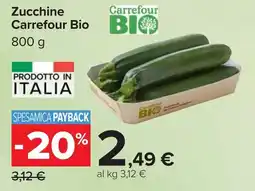 Carrefour Zucchine Carrefour Bio offerta