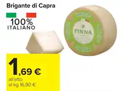 Carrefour Brigante di Capra offerta