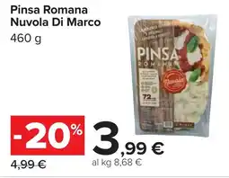 Carrefour Pinsa Romana Nuvola Di Marco offerta