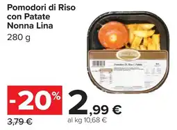 Carrefour Pomodori di Riso con Patate Nonna Lina offerta