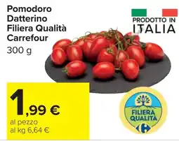 Carrefour Pomodoro Datterino Filiera Qualità Carrefour offerta