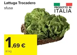 Carrefour Lattuga Trocadero offerta