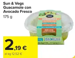 Carrefour Sun & Vegs Guacamole con Avocado Fresco offerta
