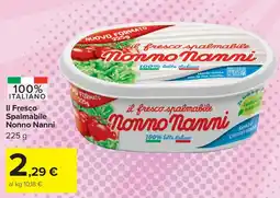 Carrefour Il Fresco Spalmabile Nonno Nanni offerta