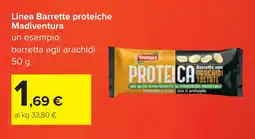Carrefour Linea Barrette proteiche Madiventura offerta