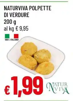 Famila NATURVIVA POLPETTE DI VERDURE offerta
