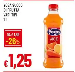 Famila YOGA SUCCO DI FRUTTA VARI TIPI offerta