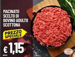 Famila Macinato Scelto di Bovino Adulto Scottona offerta