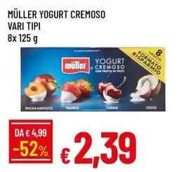 Famila Müller Yogurt Cremoso Vari Tipi offerta