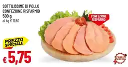 Famila Sottilissime di Pollo Confezione Risparmio offerta