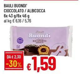 Famila BAULI BUONDI' CIOCCOLATO / ALBICOCCA offerta