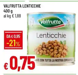 Famila VALFRUTTA LENTICCHIE offerta