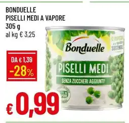 Famila BONDUELLE PISELLI MEDI A VAPORE offerta