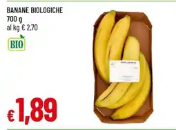 Famila BANANE BIOLOGICHE offerta