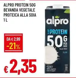 Famila ALPRO PROTEIN 50G BEVANDA VEGETALE PROTEICA ALLA SOIA 1 L offerta