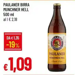 Famila PAULANER Birra Münchner Hell offerta