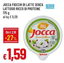 Famila Jocca Fiocchi di Latte Senza Lattosio Ricco di Proteine offerta