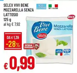 Famila SELEX VIVI BENE Mozzarella Senza Lattosio offerta