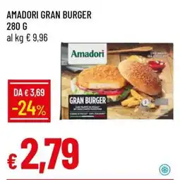 Famila AMADORI GRAN BURGER offerta