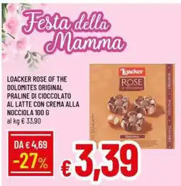 Famila Loacker Rose of the Dolomites Original offerta