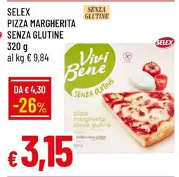 Famila SELEX PIZZA MARGHERITA SENZA GLUTINE offerta