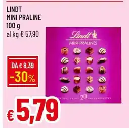 Famila Lindt Mini Praline offerta