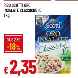 Famila RISO SCOTTI ORO INSALATE CLASSICHE 10' offerta