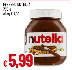 Famila Ferrero Nutella offerta