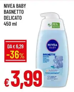 Famila NIVEA BABY BAGNETTO DELICATO offerta