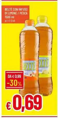 Famila BELTÈ CON INFUSO DI LIMONE / PESCA offerta