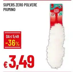 Famila SUPER5 ZERO POLVERE PIUMINO offerta