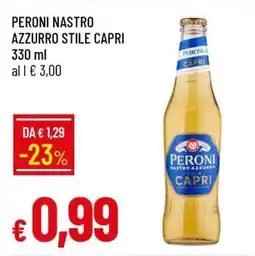 Famila Peroni Nastro Azzurro 'Stile Capri' offerta