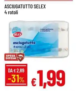 Famila ASCIUGATUTTO SELEX offerta