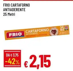 Famila FRIO CARTAFORNO ANTIADERENTE offerta