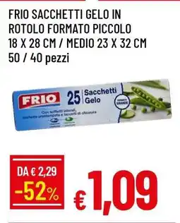 Famila FRIO SACCHETTI GELO IN ROTOLO FORMATO PICCOLO offerta