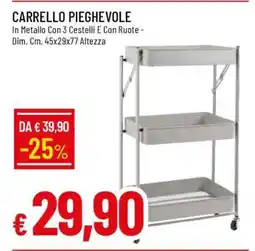 Famila Carrello Pieghevole offerta
