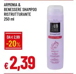 Famila ARMONIA & BENESSERE SHAMPOO RISTRUTTURANTE offerta
