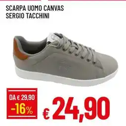 Famila SCARPA UOMO CANVAS SERGIO TACCHINI offerta