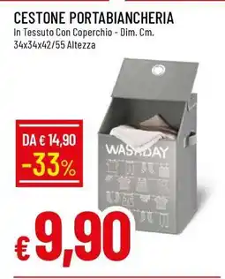 Famila CESTONE PORTABIANCHERIA offerta
