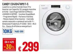 Famila CANDY CO4104TWM/1-S offerta