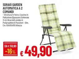 Famila SDRAIO GARDEN AUTOMATICA A 2 COMANDI offerta