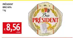 Famila PRÉSIDENT BRIE 60% offerta
