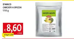 Famila D'AMICO CARCIOFI A SPICCHI offerta