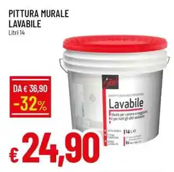 Famila PITTURA MURALE LAVABILE offerta