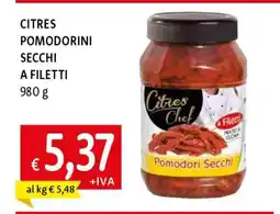 Famila CITRES POMODORINI SECCHI A FILETTI offerta