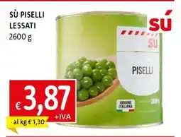 Famila SÙ PISELLI LESSATI offerta